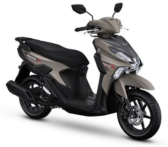 Yamaha Gear Ultima sand gear ultima sand, harga motor gear ultima warna pasir makassar 2026, brosur motor yamaha gear ultima warna pasir makassar 2026.