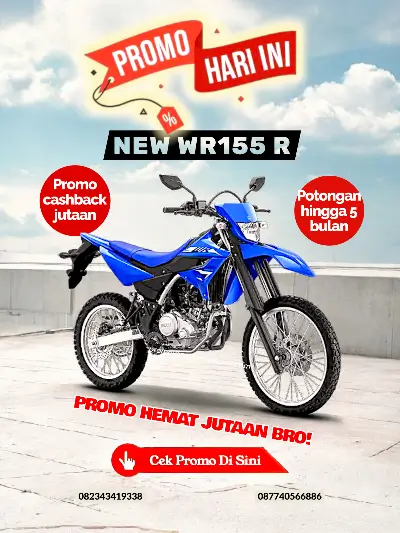 Promo yamaha wr155 Promo yamaha wr155 r 2026, promo motor yamaha wr155 makassar 2026, promo yamaha wr155 r makassar 2026, kredit motor yamaha wr 155 makassar 2026, cicilan motor wr155 makassar 2026.