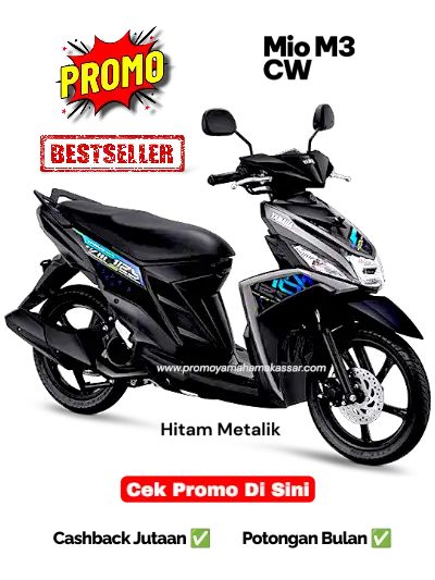 Mio M3 hitam