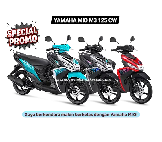 Yamaha mio m3 makassar yamaha mio m3 makassar 2026, promo yamaha mio m3 makassar 2026, brosur harga motor yamaha mio m3 makassar 2026, varian warna yamaha mio m3 2026, kredit motor yamaha mio m3 makassar 2026, cicilan motor mio m3 makassar 2026
