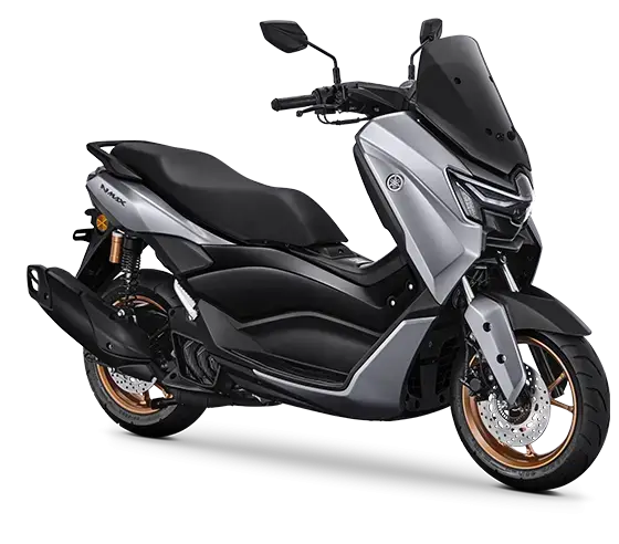 Yamaha Nmax Turbo Silver Nmax turbo dark silver, harga nmax turbo dark silver, brosur motor nmax turbo makassar 2026.