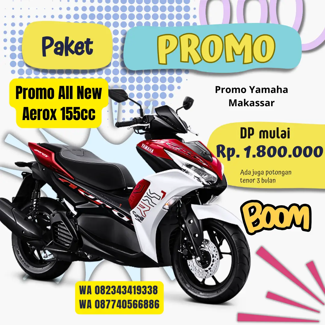 promo aerox 155 terbaru tahun 2024