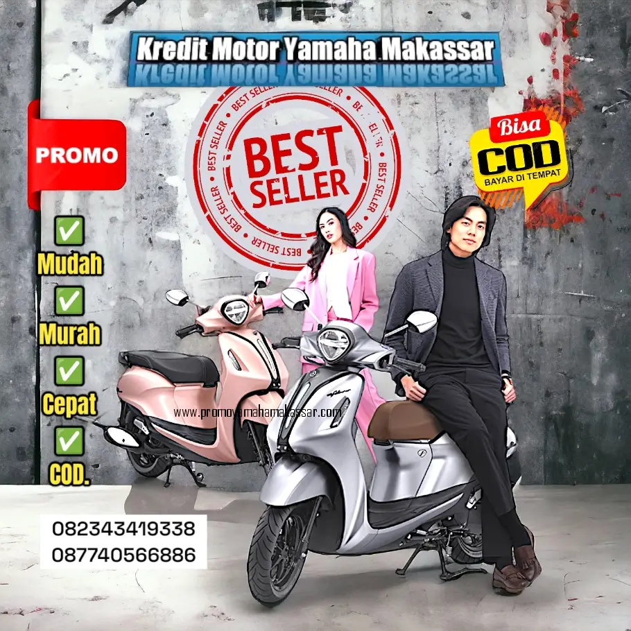 Kredit motor Yamaha makassar, dealer motor yamaha makassar, cicilan motor Yamaha makassar