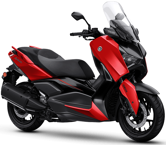 xmax connected merah