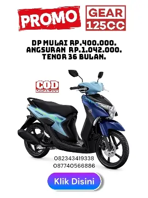 promo motor yamaha gear 125 makassar 2024, promo motor gear 125 makassar terbaru, promo motor gear s125 makassar