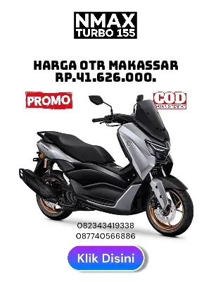 Harga motor yamaha nmax turbo makassar 2025, brosur harga motor nmax turbo 2025 makassar