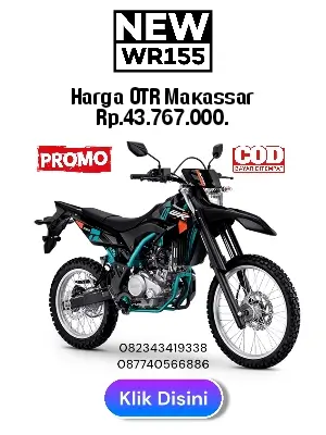 Harga motor yamaha wr155r makassar 2025, brosur harga motor yamaha wr155 makassar 2025