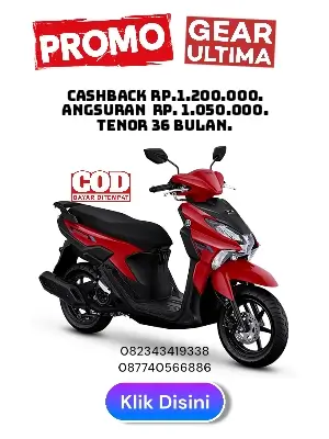 Promo yamaha gear ultima makassar 2025, promo motor gear ultima makassar 2025, brosur promo yamaha gear ultima 2025 makassar, harga promo motor gear ultima hybrid s 2025 makassar, cicilan motor gear ultima makassar 2025