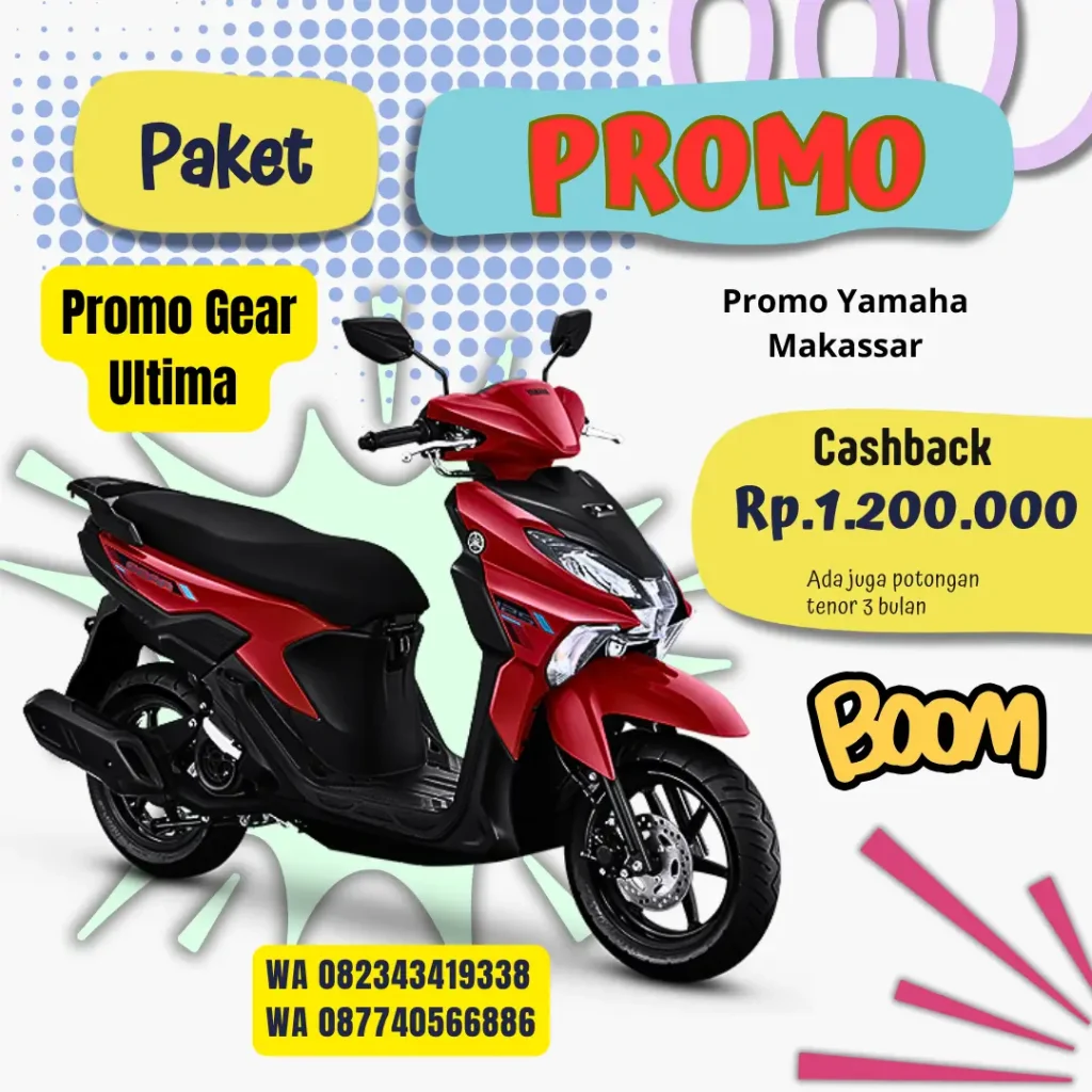 Promo yamaha gear ultima hybrid makasar 2026, brosur harga promo gear ultima hybrid makassar 2026, brosur yamaha gear ultima hybrid s makassar 2026
