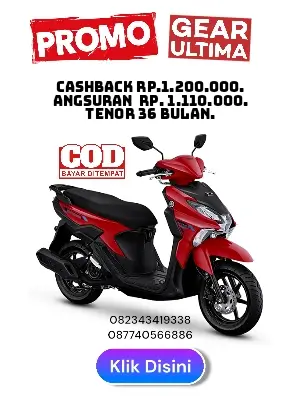 Promo yamaha gear ultima makassar 2025, promo motor gear ultima makassar 2025, brosur promo yamaha gear ultima 2025 makassar, harga promo motor gear ultima hybrid s 2025 makassar, cicilan motor gear ultima makassar 2025