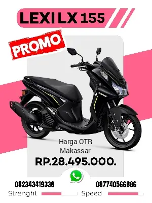 Brosur harga lexi lx 155, harga motor yamaha lexi lx 155 makassar, harga motor lexi lx155 makassar tahun 2025, harga terbaru lexi lx 155 makassar