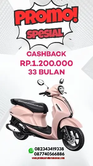 Promo spesial Yamaha Filano Hybrid Neo makassar 2025, promo motor filano pink Makassar 2025, brosur promo motor yamaha filano makassar 2025, cicilan motor filano makassar 2025, harga motor yamaha filano makassar 2025, promo Agustus yamaha filano pink makassar 2025