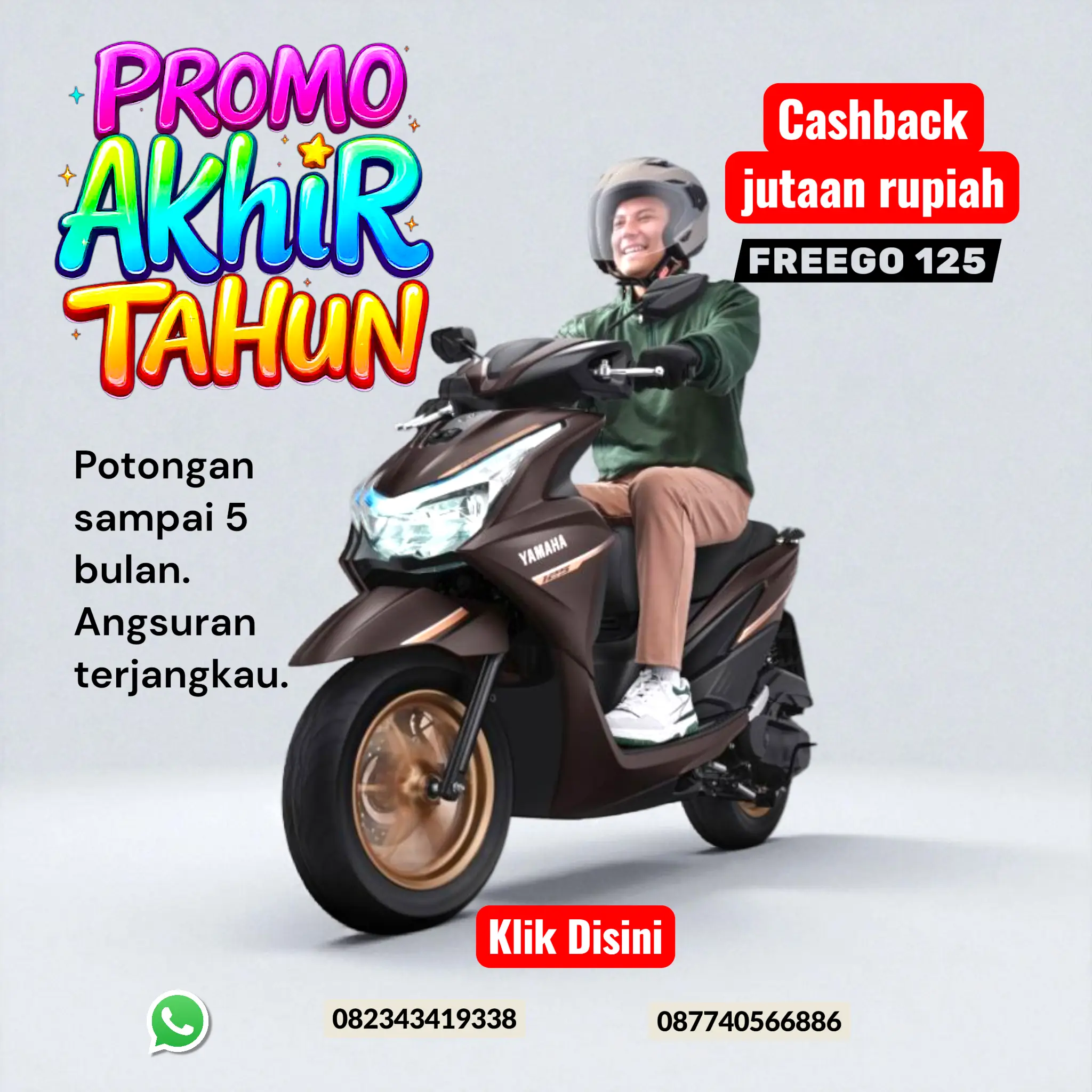 promo yamaha freego 125, promo motor yamaha freego connected makassar 2025, harga dan angsuran motor yamaha freego 125cc makassar 2025, harga dan angsuran motor yamaha freego c makassar 2025