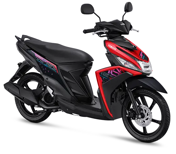 Mio m3 merah metalik, harga motor mio m3 merah metalik makassar 2026, brosur mio yamaha mio m3 merah metalik makassar 2026.