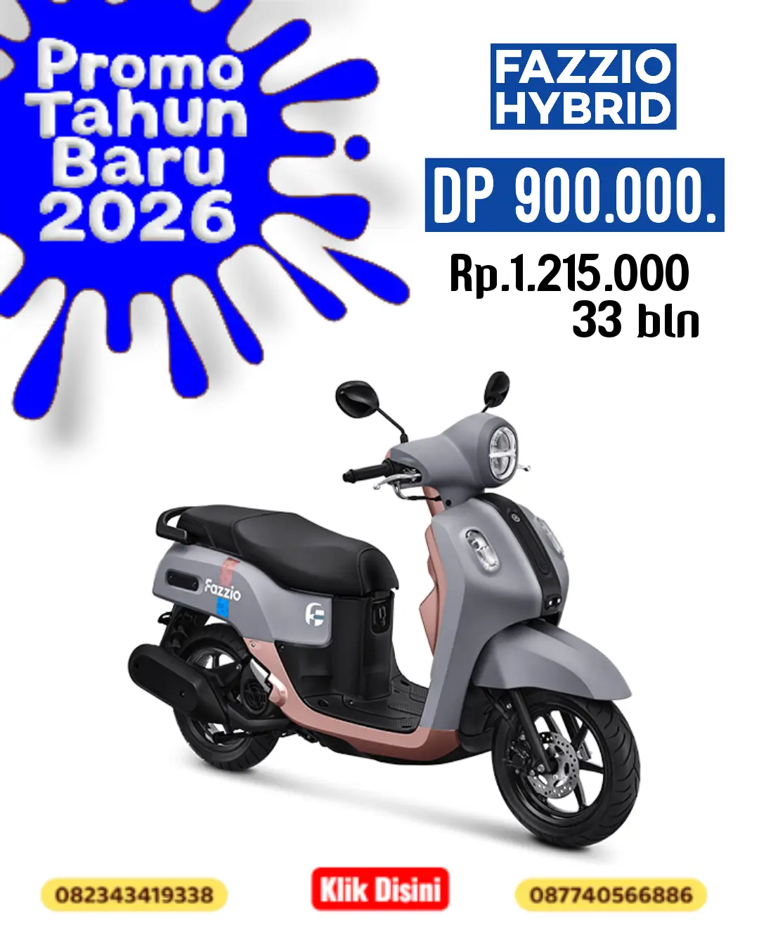 Promo yamaha fazzio hybrid 2026, promo motor yamaha fazzio makassar 2026, promo tahun baru yamaha fazzio makassar 2026, promo motor yamaha fazzio terbaru 2026, harga motor yamaha fazzio makassar 2026, pricelist harga motor yamaha fazzio hybrid dan neo makassar 2026, brosur motor fazzio makassar 2026.