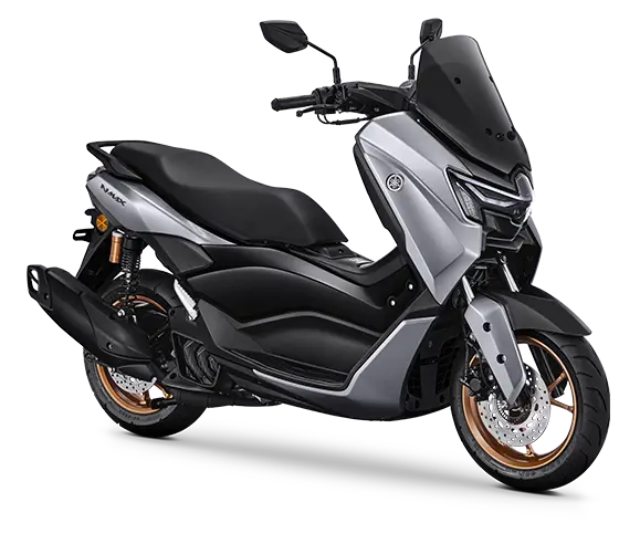 Nmax turbo dark silver, harga nmax turbo dark silver, brosur motor nmax turbo makassar 2026.