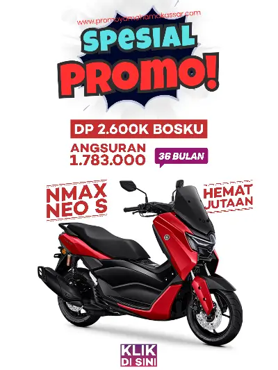 Promo yamaha nmax neo s, promo motor yamaha nmax neo s makassar 2026, promo motor nmax neo s makassar 2026, kredit motor yamaha nmax neo s makassar 2026.