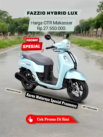 Brosur harga fazzio hybrid lux 2026, harga motor fazzio hybrid lux makassar 2026, brosur yamaha fazzio hybrid lux makassar 2026.