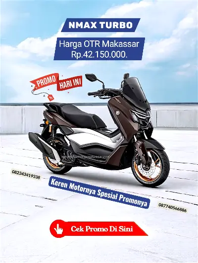 Brosur harga nmax turbo makassar 2026, brosur yamaha nmax turbo makassar 2026, harga motor nmax turbo makassar 2026.