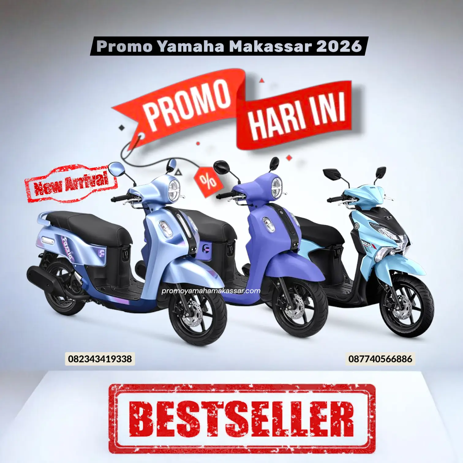 Promo yamaha makassar 2026, promo yamaha makassar maret 2026, promo yamaha fazzio, promo yamaha gear ultima makassar 2026, promo terbaru yamaha makassar 2026.