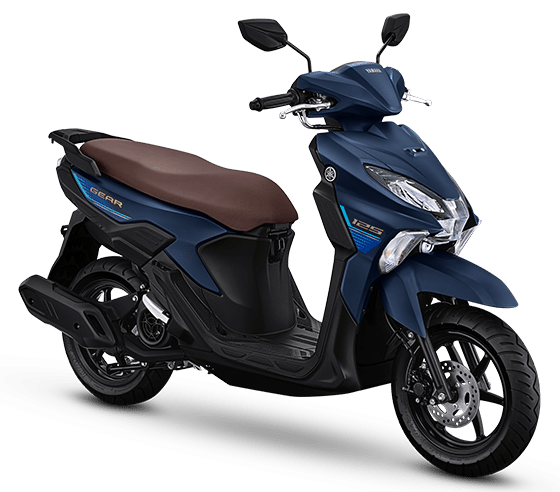 yamaha gear ultima hybrid smart matte blue.