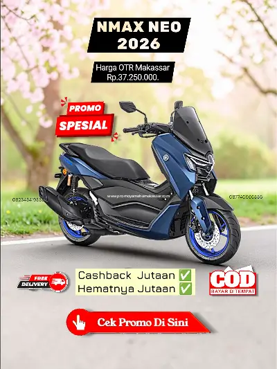 Brosur yamaha nmax neo 2026, brosur harga nmax neo makassar 2026, brosur yamaha nmax neo makassar 2026, harga motor nmax neo makassar 2026.