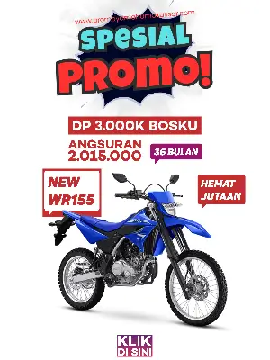 Promo wr155 makassar 2026, promo motor yamaha wr 155 makassar 2026, brosur promo motor wr 155 makassar 2026, kredit motor wr155 makassar 2026.