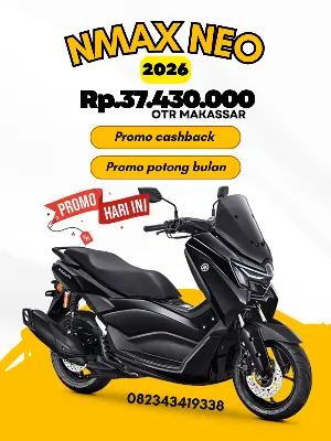 Brosur harga nmax neo 2026, brosur yamaha nmax neo makassar 2026, harga motor yamaha nmax neo makassar 2026, cash dan krdit motor namx neo makassar 2026, dealer penjualan motor nmax neo makassar 2026.
