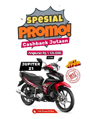 Promo yamaha jupiter z1 2026, promo motor jupiter z1 makassar 2026, cicilan yamaha jupiter z1 cw makassar 2026, kredit motor jupiter z1 makassar 2026.