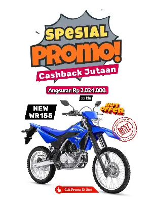 Promo wr155 makassar 2026, promo motor yamaha wr 155 makassar 2026, brosur promo motor wr 155 makassar 2026, kredit motor wr155 makassar 2026.