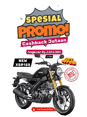 promo yamaha xsr155 2026, promo yamaha xsr155 makassar 2026, kredit motor xsr155 makassar 2026, cicilan promo yamaha xsr155 makassar 2026.