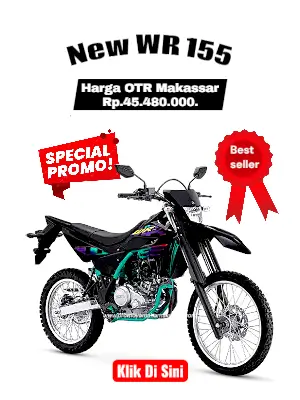 brosur harga wr 155 2026, brosur yamaha wr155 makassar 2026, harga motor wr 155 makassar 2026, harga dan angsuran motor wr155 makassar 2026.