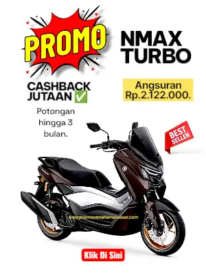 promo nmax turbo 2026, promo motor nmax turbo makassar 2026, promo yamaha nmax turbo 2026, kredit motor nmax turbo makassar 2026, dp murah motor nmax makassar 2026.