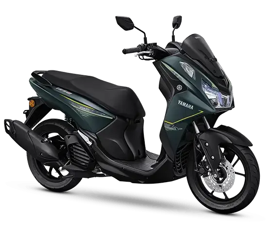 Lexi warna hijau matte, harga yamaha lexi warna hijau matte makassar 2026.