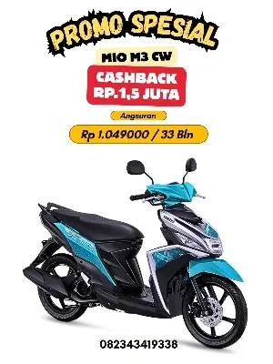 Promo motor mio m3, promo motor Yamaha mio m3 makassar 2025, promo motor yamaha mio m3 cw makassar 2025, brosur harga dan angsuran motor mio m3 makassar 2025, brosur promo motor yamaha mio m3 2025 makassar