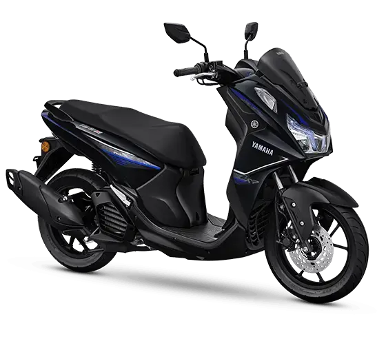 lexi warna hitam metalik, yamaha lexi warna hitam makassar 2026, harga motor lexi lx 155 makassar 2026